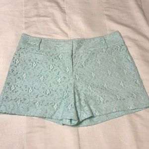 LOFT Lace Shorts